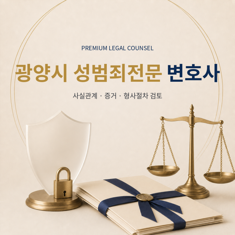 광양시 성범죄전문 변호사